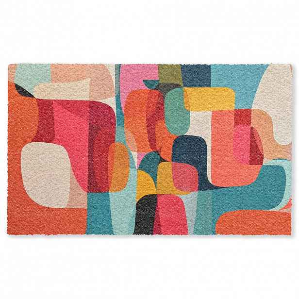 MuchoWow ROHOŽKA Tvary - barevné - abstraktní - letadla 150x90 cm