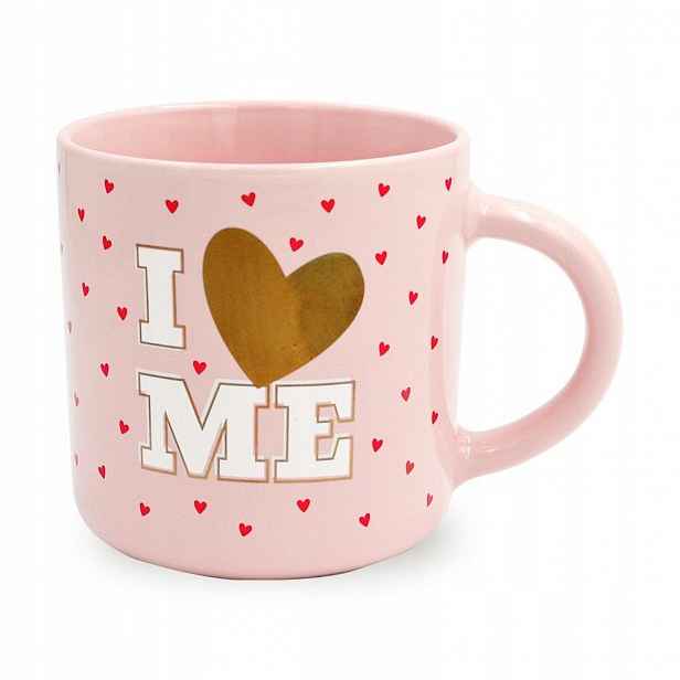 Hrnek Q Past Elle I love me Skvělý Hrnek Dárek pro dívku Lux