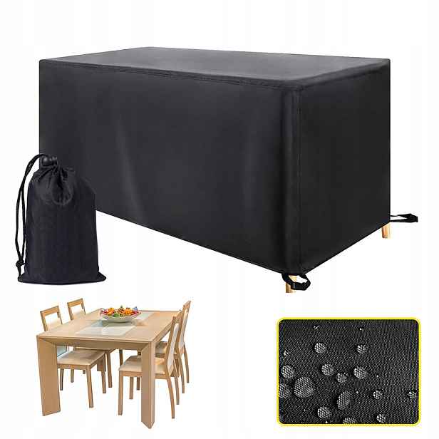 Obal na zahradní stůl, ochranný obal, voděodolný set