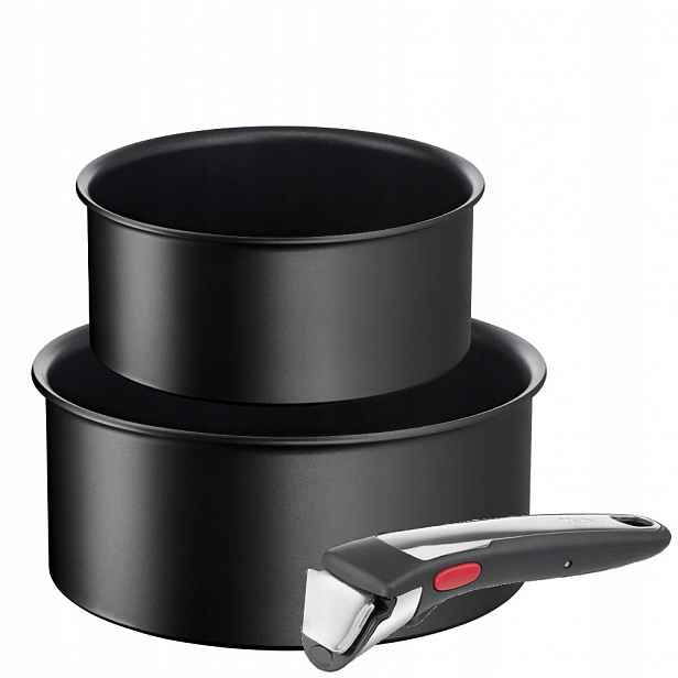 Tefal Ingenio Sada Hrnců 2 x Hrnce 20 CM A 16 CM Přenosná Rukojeť Gaz