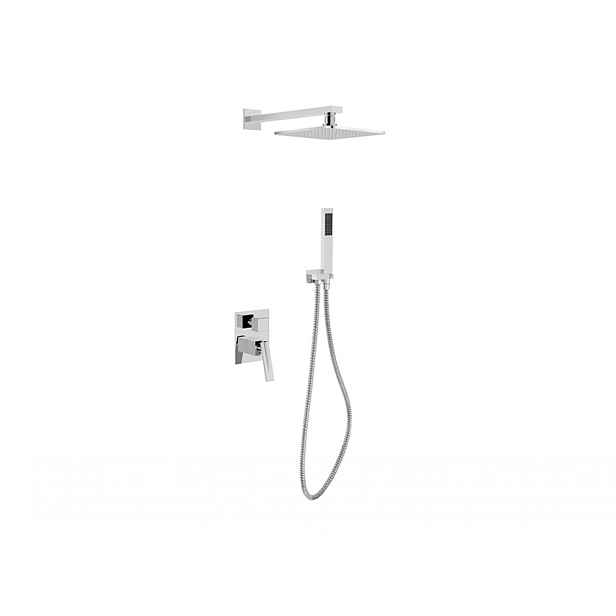 BESCO Olsen Spa  ASPIRA BABPAIICH - Podomítkový sprchový set SLIM ASPIRA II chrom