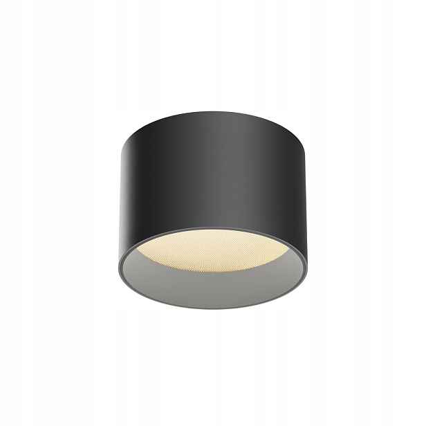 Maytoni Vega Led stropní spot 8W 3000K 580lm černý Ø9cm