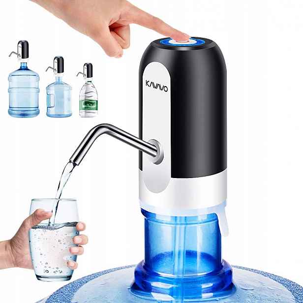 Pumpička na lahve, se 2 nástavci, různé objemy, elektrická