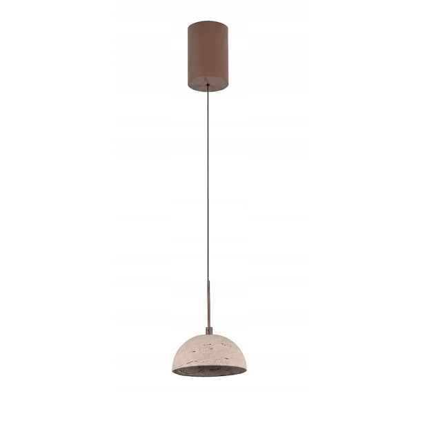 Maxlight Cuccina závěsná lampa travertin béžová Led 5W 3000K