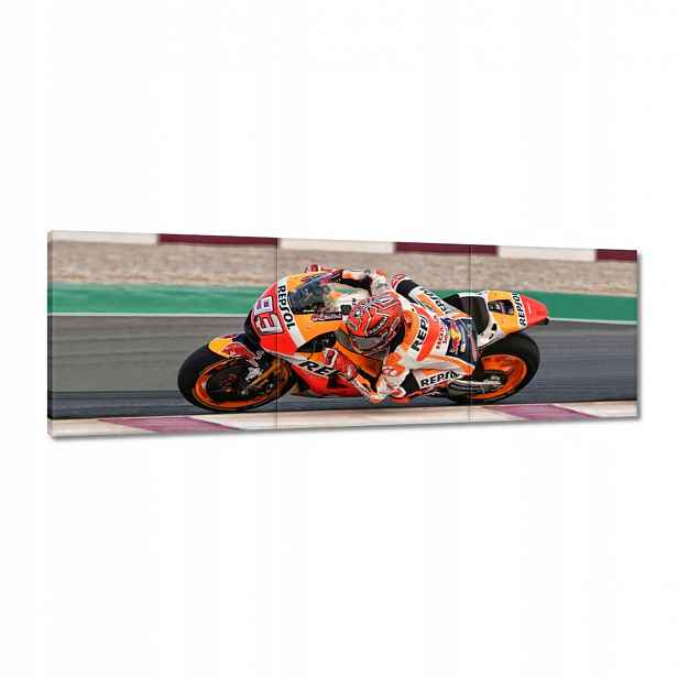 Obrazy 120x40 Závodní motor