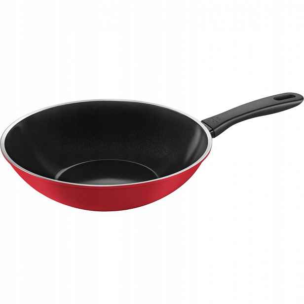Wok Pánev Ballarini Caprera 28 cm Červená na indukci Non Stick