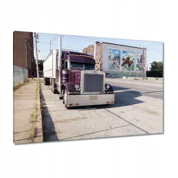 Obrazy 120x80 Americký kamion
