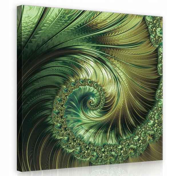 Obraz Na Plátně Canvas 80x80 Abstrakce Spirála