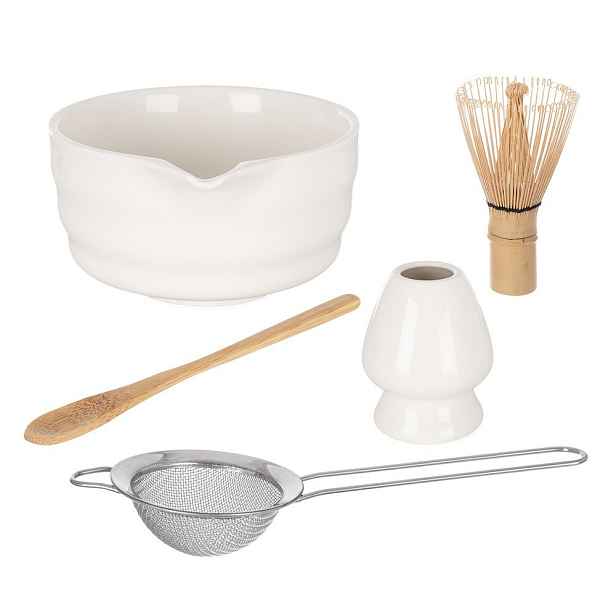 Porcelánový matcha set – Orion