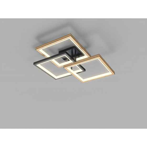 Stropní svítidlo Matera Tři čtvercové moduly, moderní design
