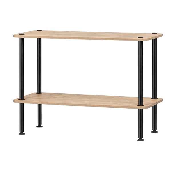 Regál v dekoru dubu v přírodní barvě 80x54,5x35 cm Teidi – noo.ma