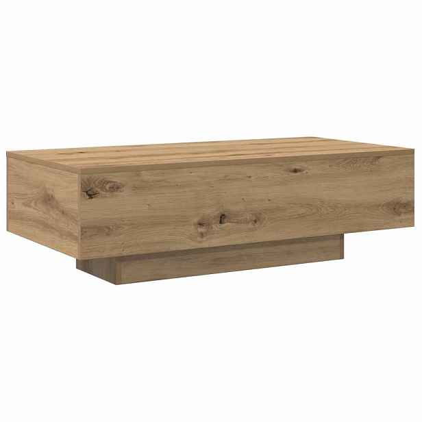 vidaXL Konferenční stolek dub artisan 100x49,5x31 cm kompozitní dřevo