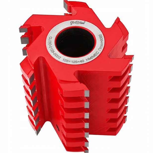 Globus Hoblovací fréza rovná Hm 125x40x3+3Z/H125