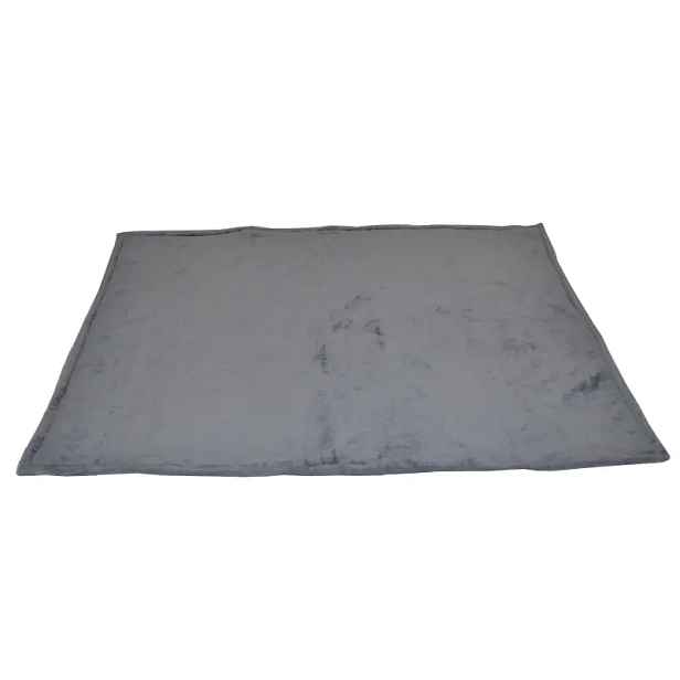 Axin Trading Deka mikroplyš 70x60 cm pro pejska šedá