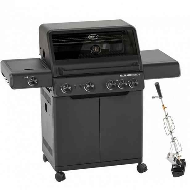 Gril Rösle Allflame Hero 4 s rotisserií