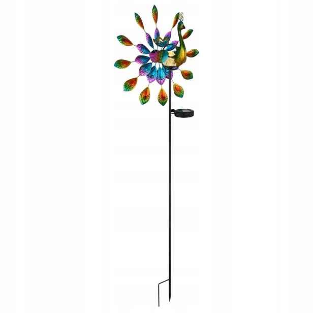 Solární lampa Led 0,06W Paw s větrným kolem Solar 36017 Globo
