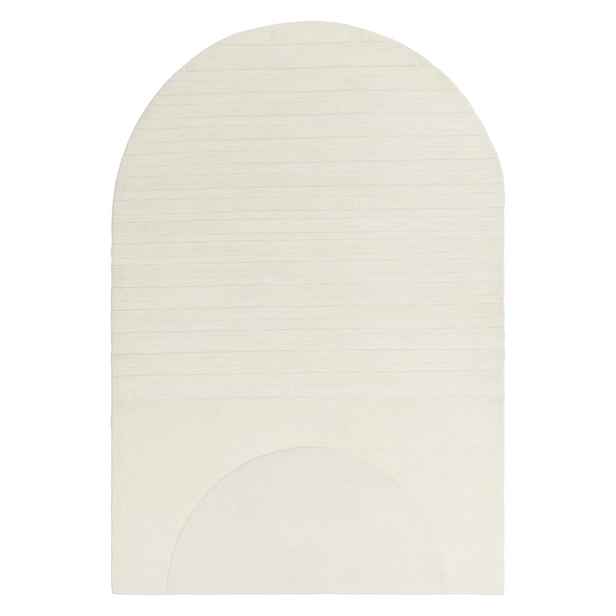 Bílý vlněný koberec 160x230 cm Olsen – Asiatic Carpets