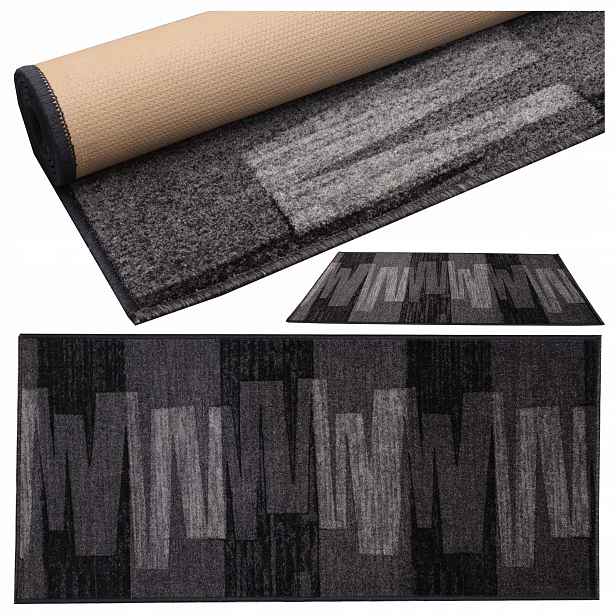 Koberec Protiskluzová Spodní Strana Na Gelu Koberec Běhoun Do Předsíně Velur 67 X 250 CM