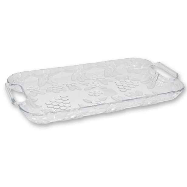 podnos 28x17cm KRYSTAL, brus, plast