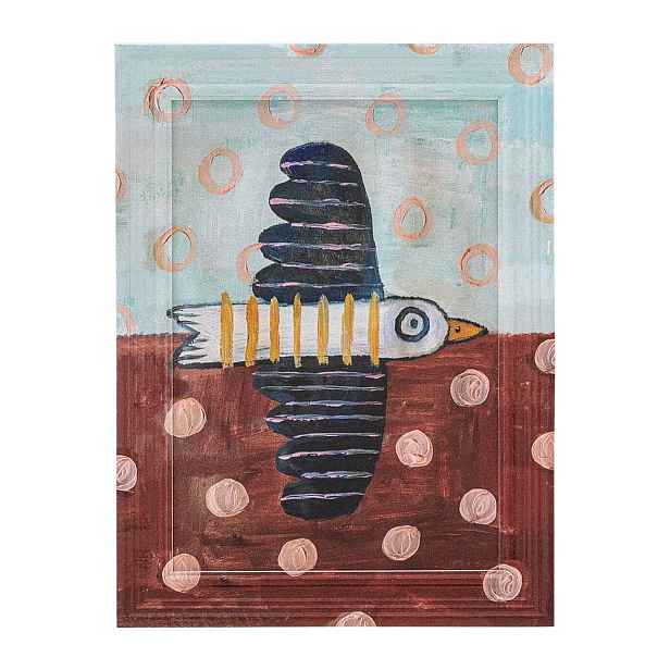 Obraz 22,5x30 cm Brett birdy – Bloomingville