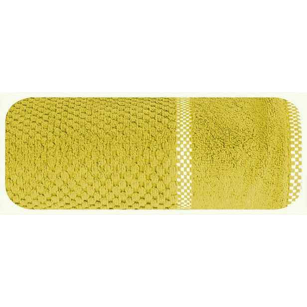 Ručník Caleb 70x140 hořčicový 540 g/m2