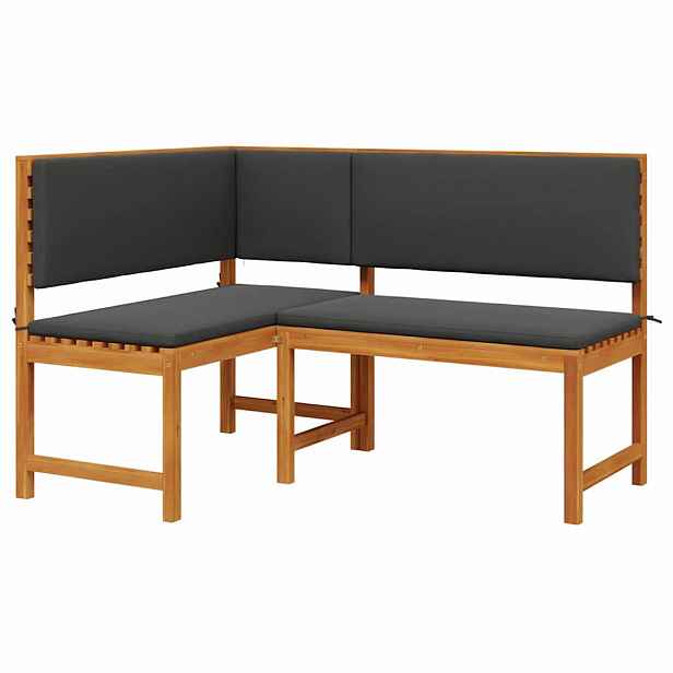 vidaXL Zahradní křeslo Hnědá 140 x 100 x 91cm Masivní akáciové dřevo