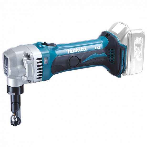 Makita - 18V AKU prostřihovač plechů, bez baterie a nabíječky DJN161Z