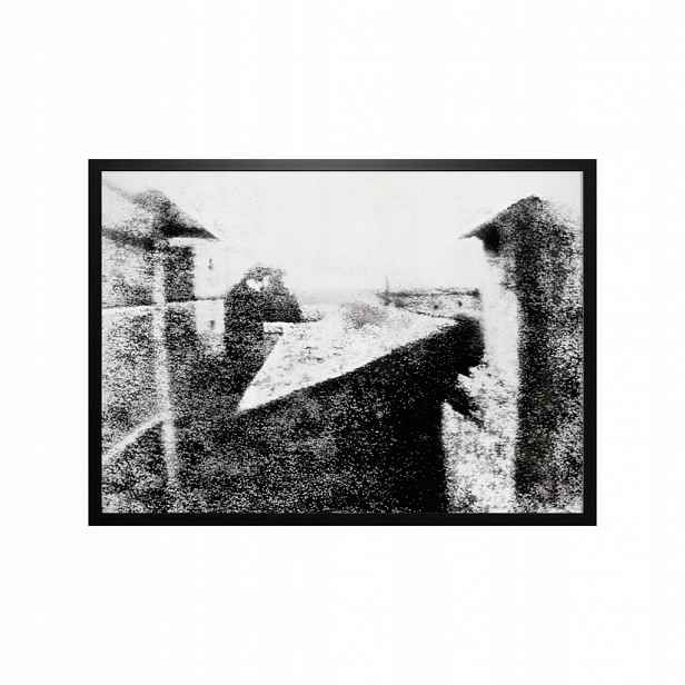 Pohled z okna Niepce – první fotografie světa