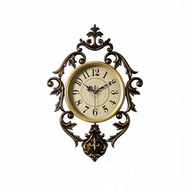 Nástěnné hodiny Retro Loft Římský 3D Vintage Velké 37.5CM zxc