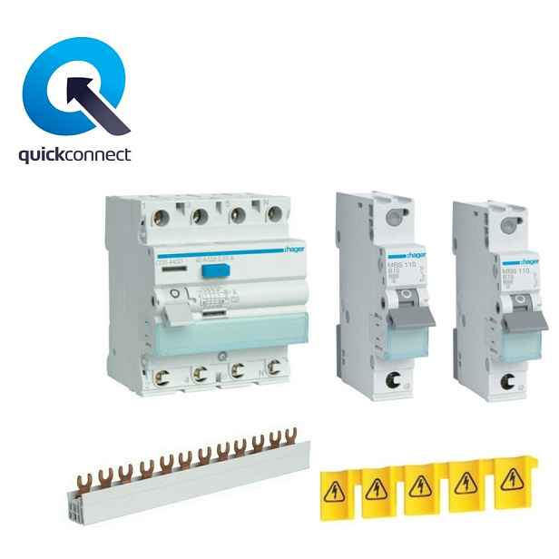 Balíček bezšroubový Hager quickconnect 2QC