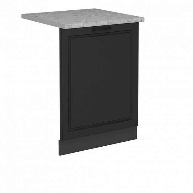 Vicco ČELNÍ PANEL MYČKY R-Line Antracitový venkovský dům 60 cm s pracovní deskou