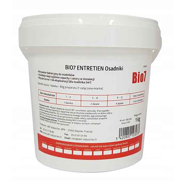 Bio7 Entretien (kyblík 1 kg) pro osadníky