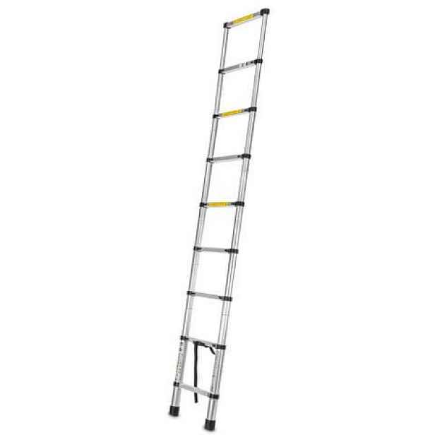 Teleskopický hliníkový žebřík, 2,9 m, 2,9 m