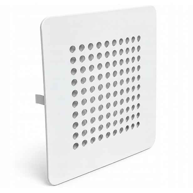 Ventilační Mřížka Kovová Fi 200 230x230 Bílá