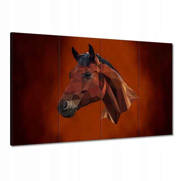 Obrazy 120x80 Hlava koně Koňská hlava