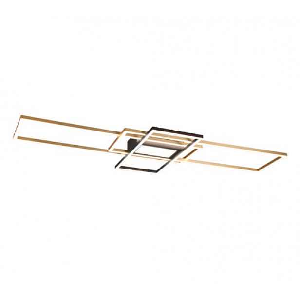 LED stropní osvětlení Trio Irvine mosaz 620010408