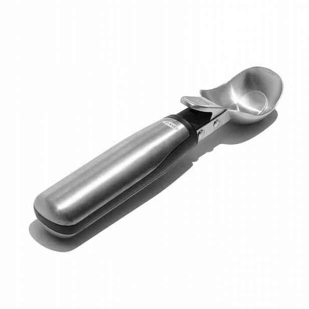 Lžíce Na Zmrzlinu Oxo Steel ocelová s pákou pro nanášení