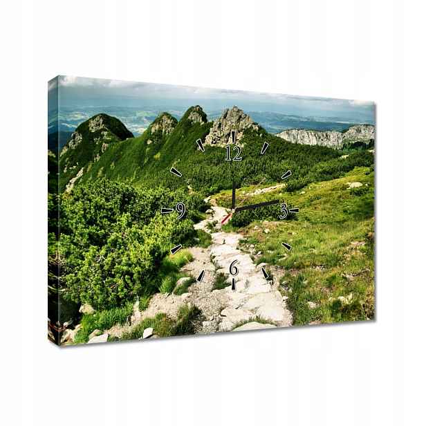 Nástěnné hodiny 60x40 Hory Tatry