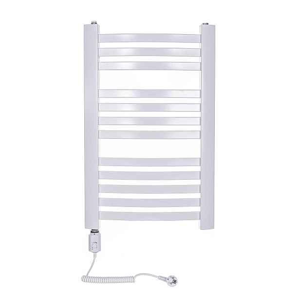 Koupelnový radiátor žebříkový Vinolli Caro vodní 600 W Bílý 75x48 cm