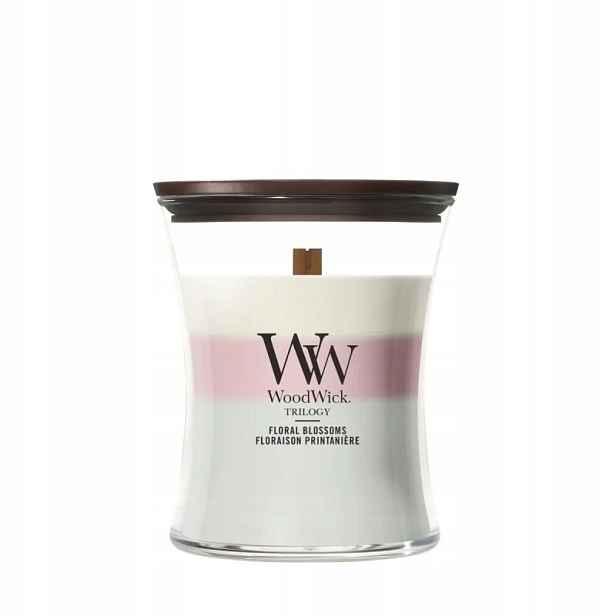 Střední svíčka Floral Blossoms WoodWick