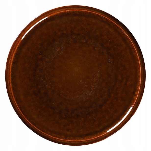 Ease Rakstone Talíř plochý 28 cm jantarový Rak Porcelain