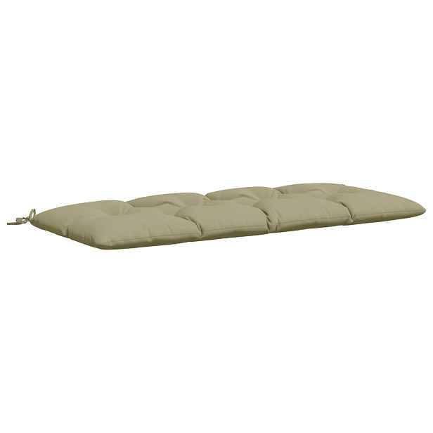 vidaXL Polštář na lavici VIANEN 100% polyester Světlá zelená