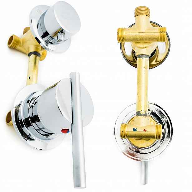 Baterie Ventil Pro Panely A Sprchovou Kabinu S Hydro 12,5 CM 3 Funkce