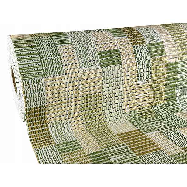 Koupelnová podložka na metry Koberec na míru Pěna Zelená 450x65 cm