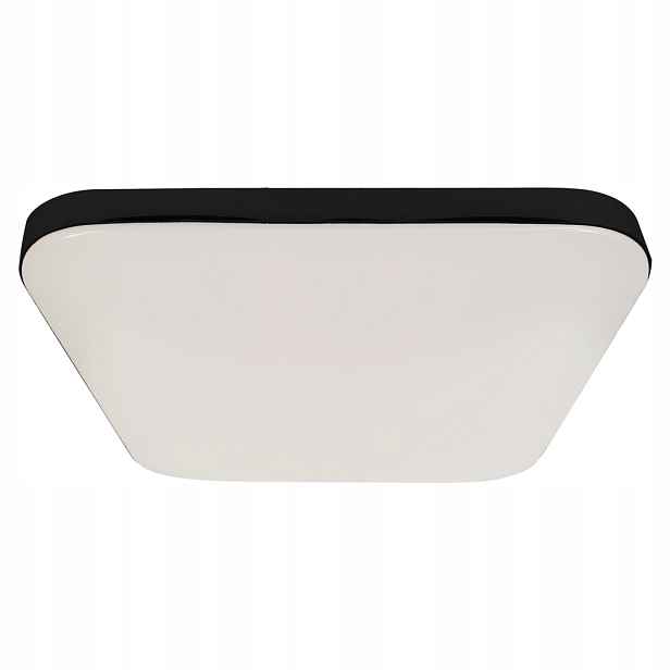 Stropní Svítidlo černý s čtvercovým senzorem 33 cm, moderní Milagro