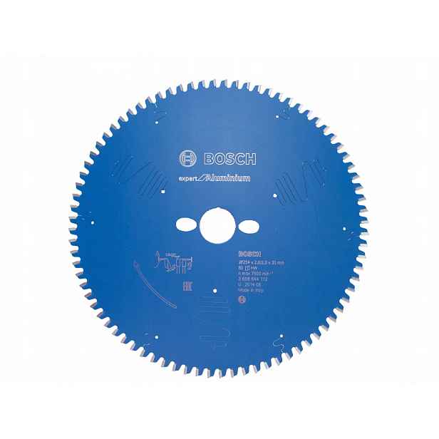 Řezací kotouč na hliník Bosch Expert 254x30x2,8 mm modrý