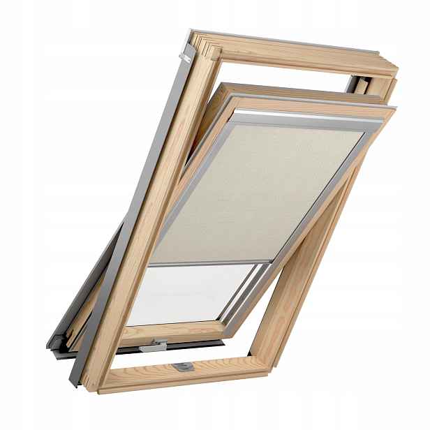 Termo Roleta na okna RoofLITE+ Dakstra Dakea Velux Fakro 78x118 M6A béžová