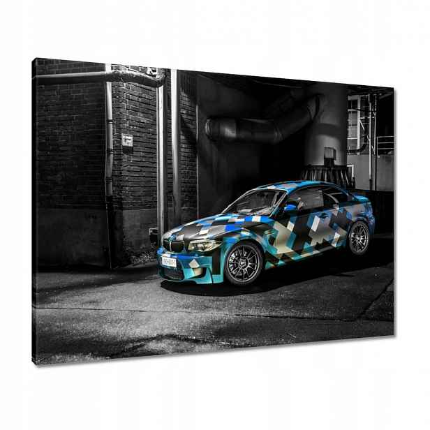 Obrazy 80x60 Tyrkysové Bmw