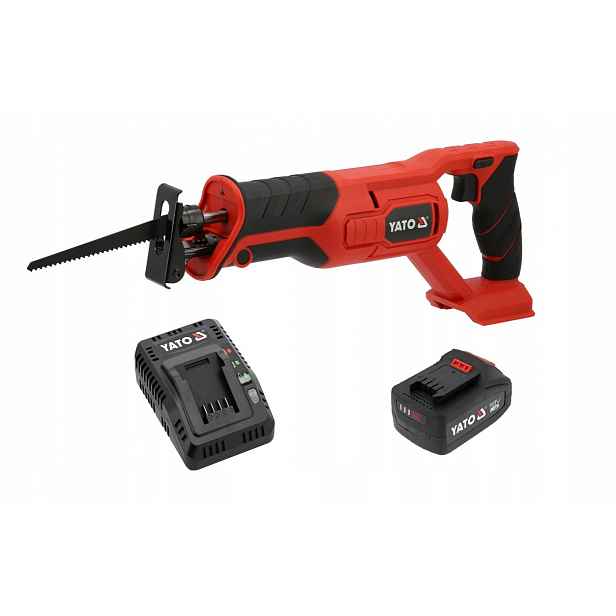 Yato YT-828151 Pila ocaska akumulátorová bezuhlíková dřevo kov 18 V