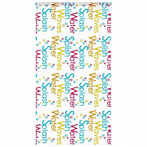 vidaXL Sprchová roleta s kazetou 120x240 cm Šířka látky 116 cm